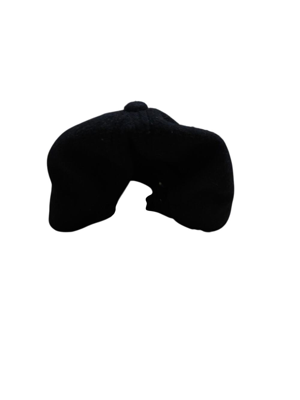 Wool Blend Herringbone Tweed Outdoor Research Baseball Cap - Navy Blue